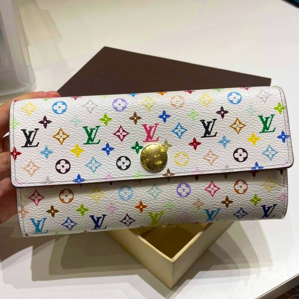 LOUIS VUITTON multicolor Sarah wallet